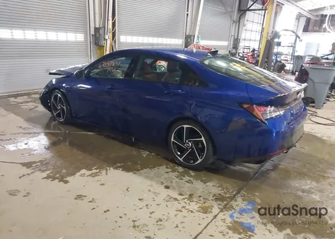 2022 Hyundai Elantra N Line from USA, damaged, VIN KMHLR4AF9NU331829